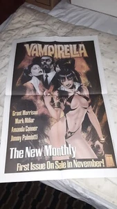 Vampirella. 1997. Promotional -15" x 22"- Poster. Advertising New Monthly Series - Picture 1 of 1