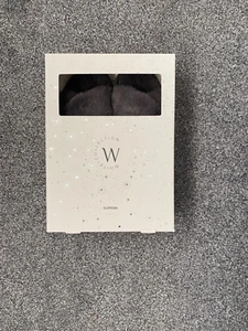 White Collection Ladies Slipper - Small/Medium - Picture 1 of 3