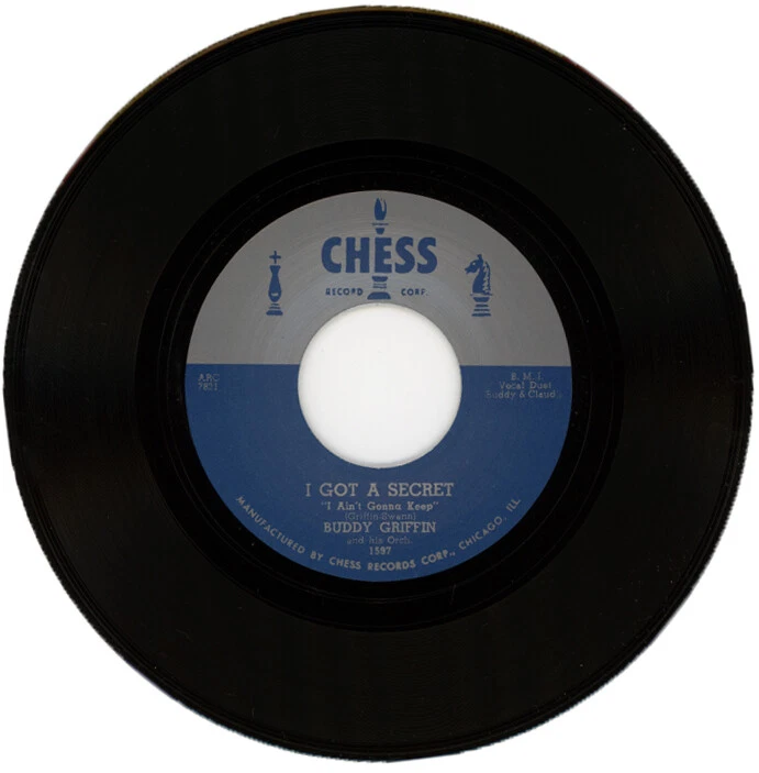 BUDDY GRIFFIN / WILLIE MABON "I GOT A SECRET c/w POISON IVY" R&B - Image 1 of 1