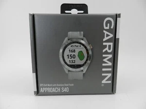 Garmin Approach S40 Watch GPS/Range Finders - Picture 1 of 5