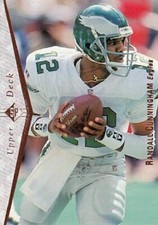 1995 SP #83 Randall Cunningham Philadelphia Eagles