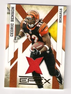 2010 Epix MATERIALS CEDRIC BENSON (BENGALS) #263/299 - Picture 1 of 1