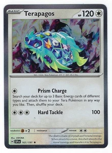 #161/191 Terapagos | SV08: Surging Sparks Near Mint - Picture 1 of 2
