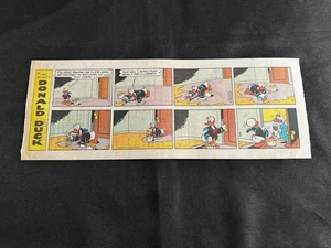 #Q08 Walt Disney's DONALD DUCK Lote de 10 tiras cómicas de cuarto de página dominical 1984 - Imagen 1 de 10