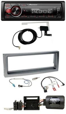 Pioneer USB Lenkrad DAB Bluetooth Autoradio für Citroen C5 ab 2005 grau-metallic - Bild 1 von 4