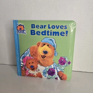 Bear In The Big Blue House Bear Loves Bedtime Small Board Book 2003 - Picture 1 of 6
