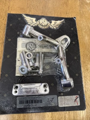 RSD Chrome Nostalgia Top Motor Montaje 00-07 Harley Softail Springer D3 Foto 1 de 3