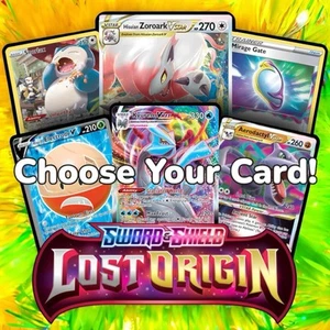 Pokémon Origen Perdido - Holograma Inverso / Holo Singles - Elige tu carta - Casi Nuevo - Imagen 1 de 94