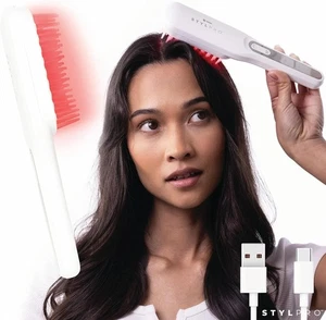STYLPRO Rotlicht Haarbürstenkamm, fördert das Haarwachstum, stimuliert das Haar - Bild 1 von 7