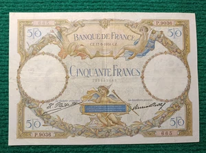 Billet LUC OLIVIER MERSON 50 Francs - 17.9.1931 Fay 16/2 - TTB - Imagen 1 de 2