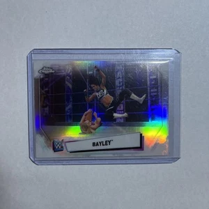 2021 Topps Chrome WWE Bayley #IV-20 Image Variation Refractor NXT RAW Smackdown - Picture 1 of 2