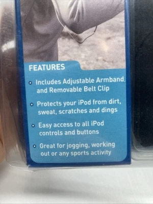 DLO Action Jacket Case Video IPod Black PN 009-0530 - Image 1 of 4