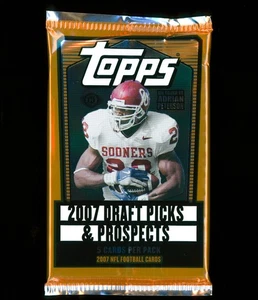 Topps Draft Picks & Prospects Football Hobby Pack 2007 - Sellado de fábrica - Imagen 1 de 2