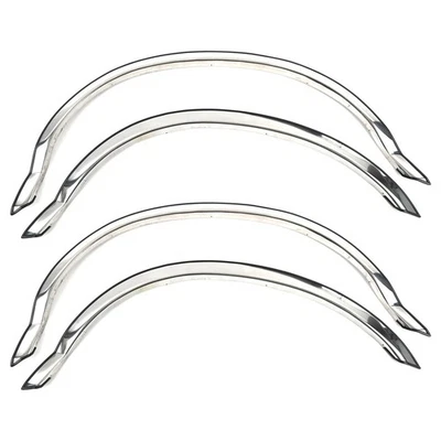 QMI Fender Trim Full Stainless Polished Ford Bronco F-150 F-250 F-350 Pickup Foto 1 de 3