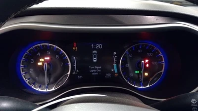 2022 Chrysler Pacifica Center Speedometer Gauge Cluster 68529067AA OEM - Image 1 of 4