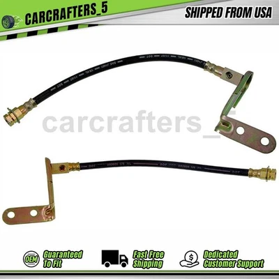 2 mangueras hidráulicas de freno trasero para Ford Taurus 1988-1990 2,5 L Foto 1 de 4