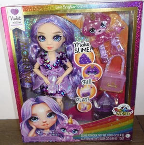 RAINBOW HIGH - SALICE VIOLA - Fai melma! - Bambola alla moda viola posabile - Foto 1 di 21