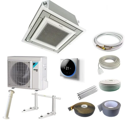 Daikin Deckenkassette FFA60A 5,7 kW Silber mit Montageset Optional - Bild 1 von 4