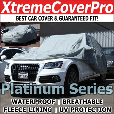 2008 2009 2010 2011 2012 2013 2014 AUDI Q7 Waterproof Car Cover w/MirrorPocket - Image 1 of 4