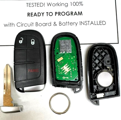 NEW SMART KEYLESS CAR PROXIMITY REMOTE FOR 2014-2024 DODGE DURANGO M3N-40821302 Foto 1 de 4