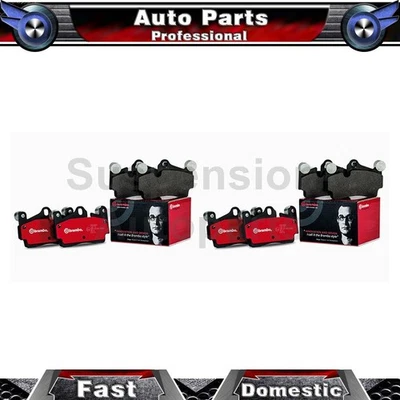 Fits Mercedes-Benz GL63 AMG 2015 2016 2X Brembo Front Rear Brake Pads - Image 1 of 4