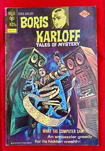 Vintage Gold Key Boris Karloff Tales of Mystery #62 Comic Book July 1975 - Imagen 1 de 4