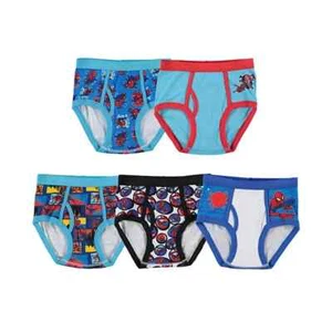 Marvel Spider-Man Boys 5pk. Briefs Size 6 - Picture 1 of 6