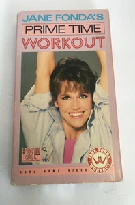 Jane Fonda's Prime Time Workout VHS TAPE #058 Head to Toe Exercise Fitness - Picture 1 of 5