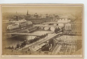 Vogelperspektive Paris Frankreich - Baptiste Guerard Schrankkarte 4x6 - Bild 1 von 2