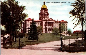 State Capitol Denver Colorado Postcard - Bild 1 von 2