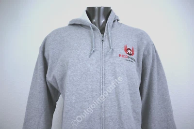 Sudadera con capucha gris para hombre Red Hawk Casino talla XL nueva sin etiquetas Foto 1 de 4