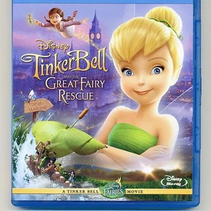 Disney Tinker Bell and the Great Fairy Rescue G animated movie Blu-ray, NO DVD - Picture 1 of 5