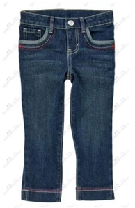 Gymboree Girls sz 12 "Valentine's Day" Pickstitched Heart Cropped Jeans NWT - Picture 1 of 2