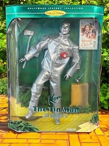 1995 Mattel Barbie Ken The Wizard of Oz Tin Man Hollywood Legends Collection VTG - Picture 1 of 10