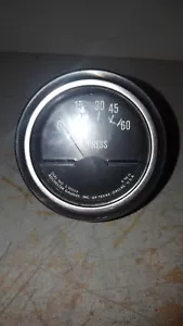 Rochester Gauges Oil Pressure Gauge, 0-60, 5-90059, 4819476 - Picture 1 of 6