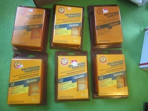 Lot 6 new old stock GE hepa canister vacuum  filters 63588 - Picture 1 of 6
