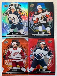 2022-23 Upper Deck Allure ROOKIE /Red/Black/Orange/Rainbow... Pick From List !! - Picture 1 of 58