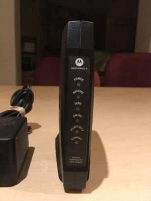 Motorola SURFboard SB5100 Cable Modem with Power Adapter (SB 5100 Surf Board) - Image 1 of 4