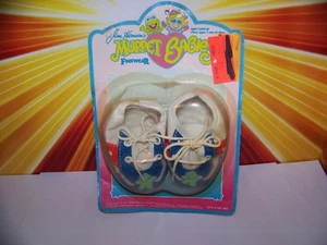 Vintage 80er Jahre Muppet Babys Kermit The Frog Schuhe Plüschpuppe Schuhe Jim Henson - Bild 1 von 5