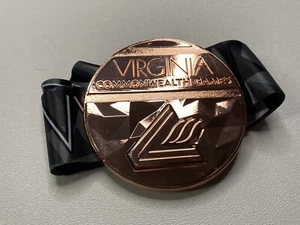 Virginia Commonwealth Games 2021 Bronzemedaille mit Band Liberty University NEU - Bild 1 von 4