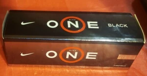 Nike Golf ONE Black TW Tiger Woods 1 Sleeve / 3 Golf Balls Retired - Picture 1 of 3