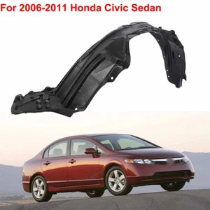 Protector de guardabarros para Honda Civic 2006-2011 sedán lado del pasajero delantero - Imagen 1 de 9
