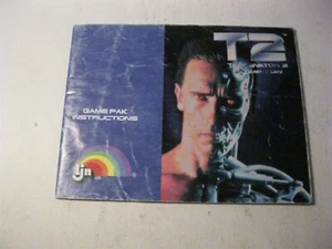 T2 Terminator 2 Judgement Day Nintendo NES instruction manual only - Picture 1 of 2