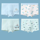 Four Pack Boys Cotton Boxer Shorts Medium And Large Childrens Shorts