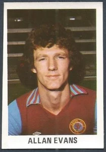 FKS SOCCER STARS 80 #018 - ASTON VILLA - DUNFERMLINE ATHLETIC - ALLAN EVANS - Bild 1 von 1