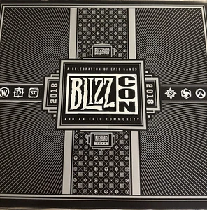 BLIZZ CON 2018 BLIZZARD GEAR w/Book, Figure, Pin, Coin, Keychain, NIB Perfect - Picture 1 of 11