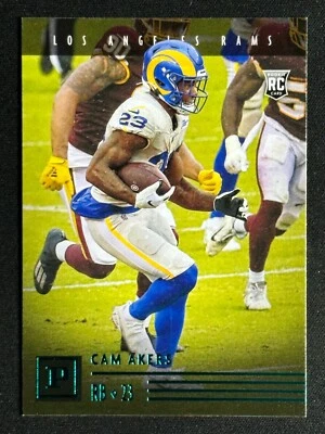 2020 Panini Chronicles Prestige Green Rookie RC Cam Akers #PA-32 Rams - Image 1 of 2