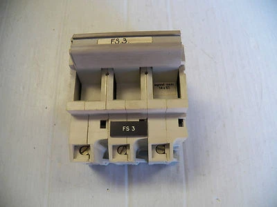 SOPORTE FUSIBLES LEGRAND 215 04 21504 14X51 3P 3 POLOS Foto 1 de 4