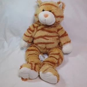 retired Build A Bear BAB Orange Tabby Cat 16" Plush Kitty Meow Sound - Picture 1 of 14