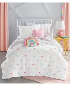 Colorful Polka Dot Bedding Set - Picture 1 of 9
